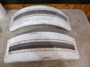 lot 42 image: 2 Steel Trailer Fenders