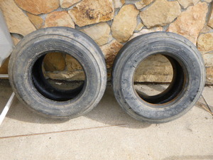 lot 64 image: 2 Xtra-Wall Hard Service Skid Loader Tires