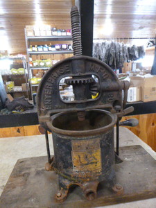 lot 68 image: Vintage Enterprise Mfg. Sausage StufferLard Press