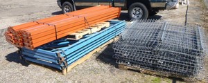 lot 1 image: Pallet Racking