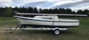 1975 Clipper Sailboat w Trailer