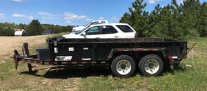 2008 Towmaster Quipnet Dump Trailer