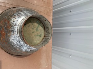 Old Strainer out of seperator