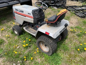 Craftsman Garden Tractor runs was just tuned up
