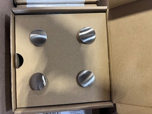 Everbilt Refined 1-316 in. Satin Nickel Classic Round Cabinet Knob (25-Pack)