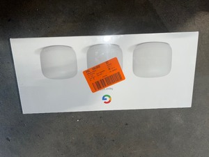 Google Nest Wifi - Mesh Router AC2200 and 2 Points with Google Assistant - 3 Pack