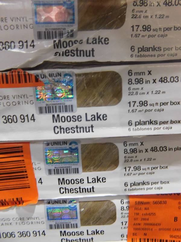 Lifeproof Moose Lake 12 MIL x 9 in. W x 48 in. L Click Lock