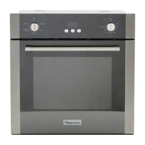 lot 73 image: Magic Chef 24 in. 2.2 cu. ft. Single Electric Wall Oven with Convection in Stainless Steel