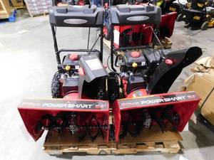 lot 102 image: 2- SNOWBLOWER FOR PARTS  REPAIR.