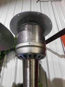 lot 51 image: Hampton Bay 48000 BTU Stainless Steel Patio Heater