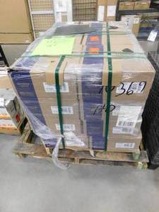 lot 69 image: Armstrong Imperial Texture VCT 12 in. x 12 in. Classic Black Standard Excelon Commercial Vinyl Tile (1080 sq. ft.)