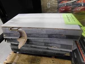lot 81 image: MSI Pure White 12 in. x 24 in. Polished Porcelain Floor and Wall Tile (80 sq. ft.)