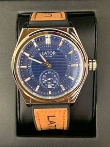 New Lator Calibre Sub Dial Watch $750 Retail