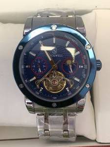 Stockwell Blue Face Sub Dial Watch $764 Retail