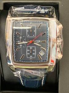 New Lator Calibre Square Face Watch $801 Retail