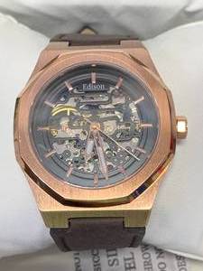 New Edison Roadster Octagon Watch $845 Retail