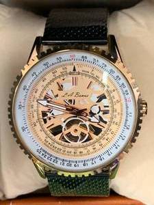 New LA Banus Shark Mesh Band Watch $625 Retail