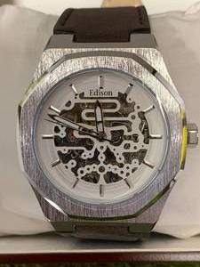 New Edison Roadster Octagon Watch $845 Retail