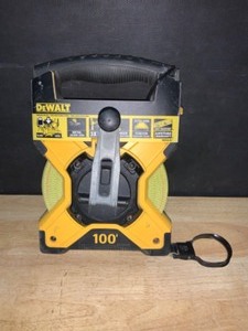 DEWALT 100 ft. Fiberglass Long Tape Measure. See Pictures