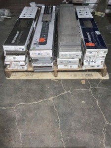 Various StylesColors of Rigid Core Vinyl & Laminate Plank Flooring. Various Colors & Conditions. See Pictures