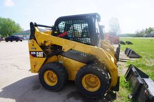 2014 Cat 242D 2 Speed Skid Loader Skid Steer