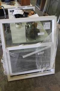 lot 108 image: Heartland Windows 1400 31-12x37-12 Single Hung Window (New )
