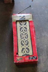 lot 113 image: Decorative Vent Grate 2-pack