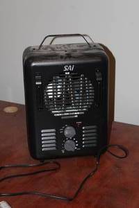 lot 139 image: SAI 160-sq.ft. Fan-Forced Electric Utility Heater