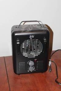 lot 140 image: SAI 160-sq.ft. Fan-Forced Electric Utility Heater