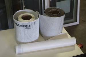 lot 93 image: Lot of (3) Partial Rolls of Moisture Barrier