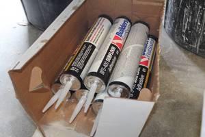 lot 99 image: Lot of (7) Subfloor Adhesive 28-oz Tube