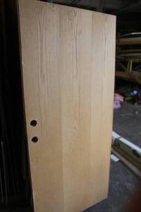 lot 153 image: Solid Core Wooden House Door