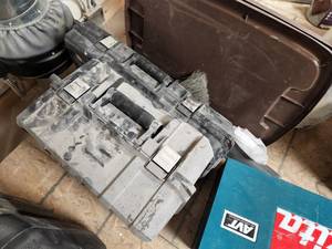 lot 168 image: Lot of (2) DeWalt Plastic Tool Cases (empty)