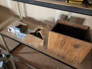 lot 196 image: Reducing Washers, Box Nails, Min-E Clips, Misc. Hardware, Misc. Fixtures