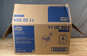 lot 150 image: 39 Rolls of Tork High-Capacity Bath Tissue - X