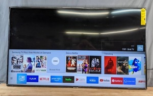 lot 21 image: Samsung 65 MU6070 Smart 4K UHD TV (Wall Mounted with Remote) - X