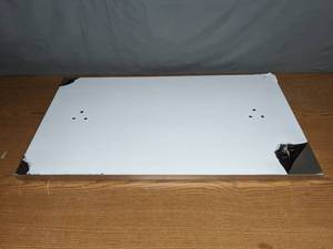 lot 182 image: New Rectangle Stainless Steel Table Base - X