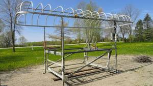 Shoremaster Cantilever Alum Boat Lift 98 Wide