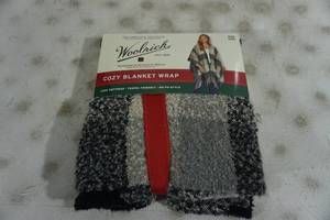 lot 70 image: NEW Woolrich Cozy Blanket Wrap
