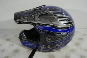 lot 131 image: Large Open Face Motorcycle Helmet