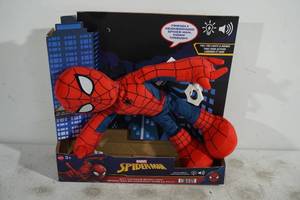 lot 132 image: NEW Marvel Spider-Man City Swinging Toy