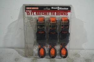 lot 134 image: 3 15 Foot Ratchet Straps