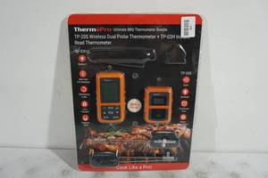 lot 138 image: ThermPro Ultimate BBQ Thermometer Bundle