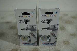 lot 143 image: NEW Popsockets Pop Mount 2 Ride Bike Mounts