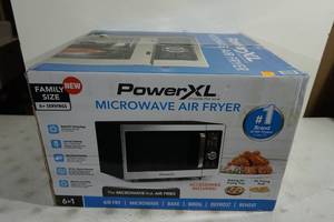 lot 47 image: NEW Power XL Microwave Air Fryer