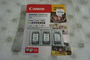 lot 127 image: Canon 245 XL246 Ink Value Pack