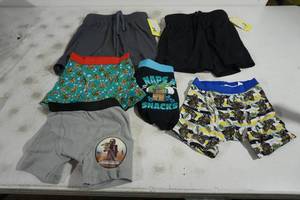 lot 176 image: NEW Boys Shorts and Underwear - Size 45