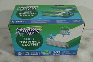 lot 27 image: NEW Swiffer Wet Mopping Cloths - 64 Count