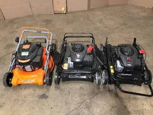 Mix Lot of Lawn Mowers - Various models and Conditions - Review all pictures