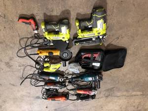 Mix lot of Nailers and other Hand Tools - FOR PARTS - Review all pictures